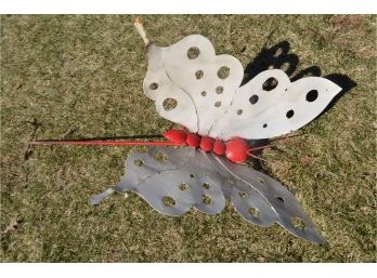 (#132) Metal Butterfly Garden Decor