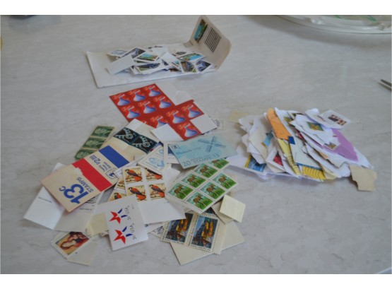 (#44) Collection Of Stamps (used And Unused)