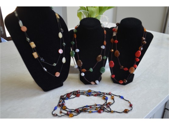 (#31) Beaded Necklaces (4)