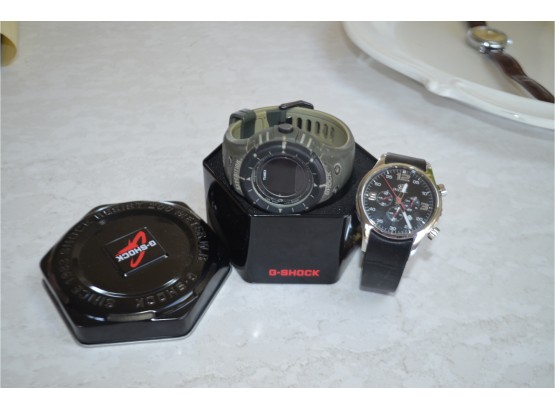 (#37) G-Shock Watch Timex, Breil Watch