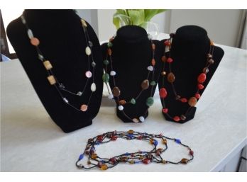 (#31) Beaded Necklaces (4)