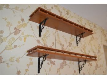 (#12) Display Shelves With Brackets (2)