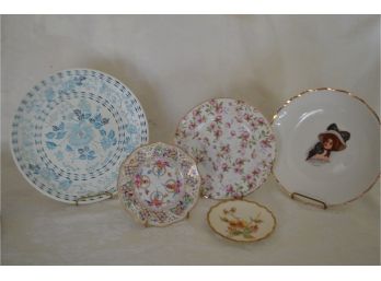 (#98) Decorative Plates (limoge, Gorham, Sommers)