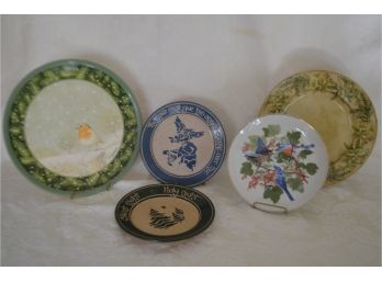 (#88) Wall Decorative Plates (5)