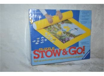 (#102) NEW Puzzle Stow And Go (roll Up And Transport Your Jigsaw Puzzle In Progress)