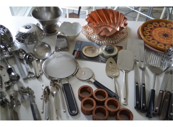 (#79) Large Assortment Of Kitchen Gadgets