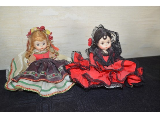 (#104) Madam Alexander Dolls (2) Poland And Spain