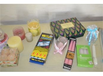 (#151) Assortment Of Candles