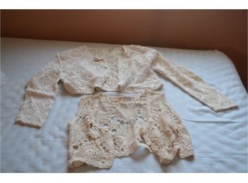 (#141) Crochet/knit Vests