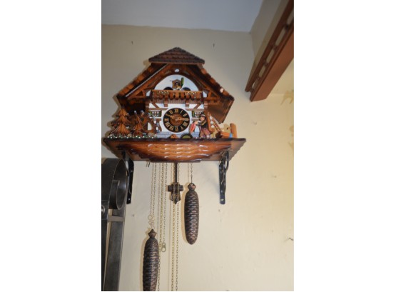 German Cuckoo Clock - Works - Needs Servicing