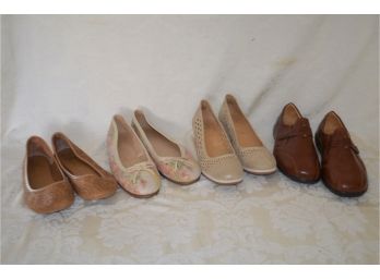 (#267) Women Shoes Size 9: Aerosoles, Naturalizer Wedge, Walking Cradle