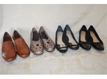 (#266) Women Shoes Size 9: Walkers Cradles, Easy Spirit, Alfani