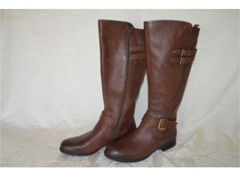 (#258) Naturalizer Leather Boot Size 9