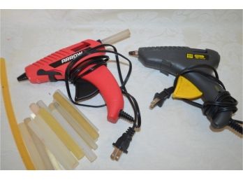 (#167) Glue Guns With Glue Sticks (2)