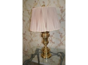 (#136) Stiffel Heavy Brass Table Lamp