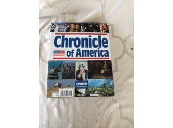 (#307) Chronicle Of America Hardcorved Book