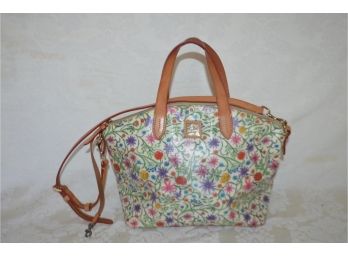 (#200) Dooney & Bourke Floral Handbag