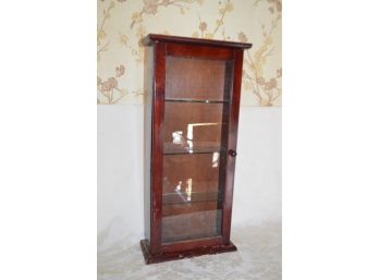 Wall Hanging Curio Cabinet 28'H