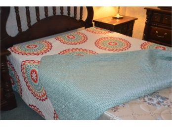 (#132) Queen Quilt 2 Sided