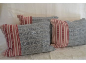 (#231) Ralph Lauren Decorative Pillows (3) 19x14