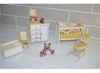Doll House Baby Room Furniture