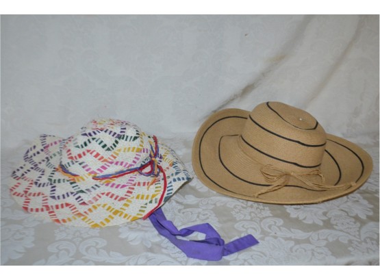 (#246) Coolibar Sun Straw Hat (1)