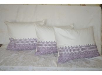 (#130) Ralph Lauren Decorative Pillows(3)