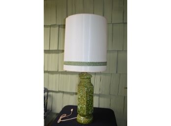 (#6) Vintage Ceramic Table Lamp 23 1/2'H With Out Shade