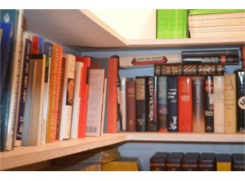 (#184) Large Assortment Of Books In Closet
