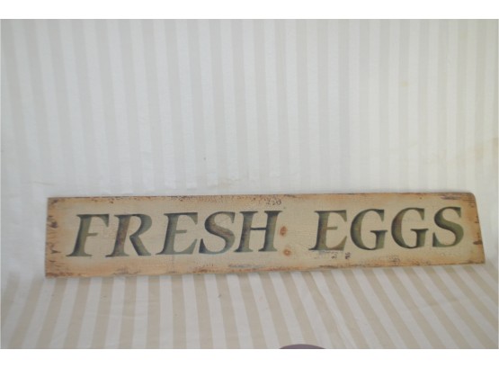 (#26) Fresh Egg Wall Plaque