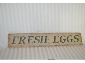 (#26) Fresh Egg Wall Plaque