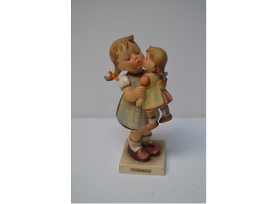 (#54) Vintage Goebel Hummel 'kiss Me' Girl With Doll Figurine  #311