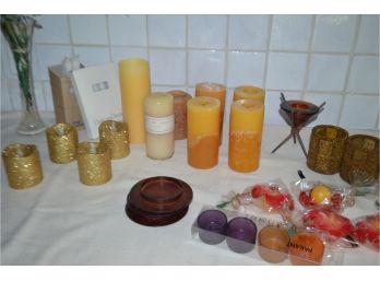 (#16) Assortment Of Candles