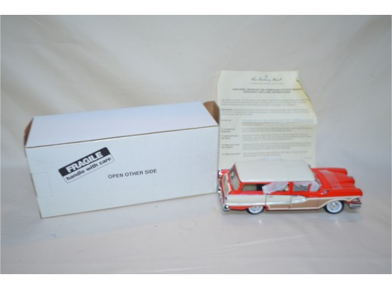 (#45) 1958 Cheve Danbury Mint Edsel Bermuda 6 Passenger Station Wagon With Box
