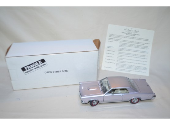 (#46) 1965 Pontiac GTO Danbury Mint Die Cast 1/24 Scale In Box