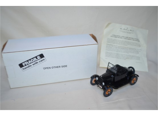 (#51)  1925 Ford Model T Runabout Roadster Danbury Mint Die Cast 1/24 Scale In Box