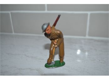(#93) Vintage Barclay Manoil Lead Metal Military Toy Soldier