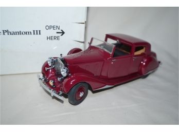 (#66) 1938 Rolls Royce Danbury Mint Die Cast 1/24 Scale In Box