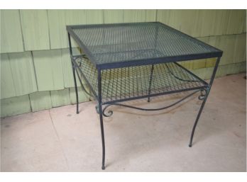 Vintage Wrought Iron Table