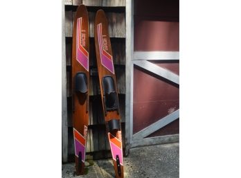 Mach1 Avanti Tunnel Concave Wood Water Skis 66'- Have Box