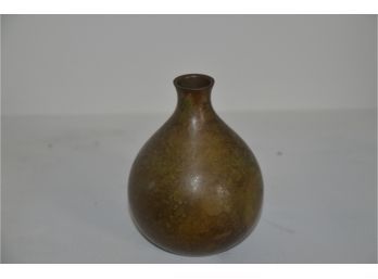 (#67) Bronze? Bud Vase 5'height