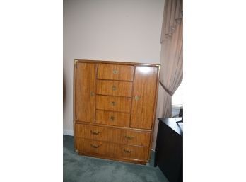 (#47) Vintage Drexel Highboy Armoire Dresser