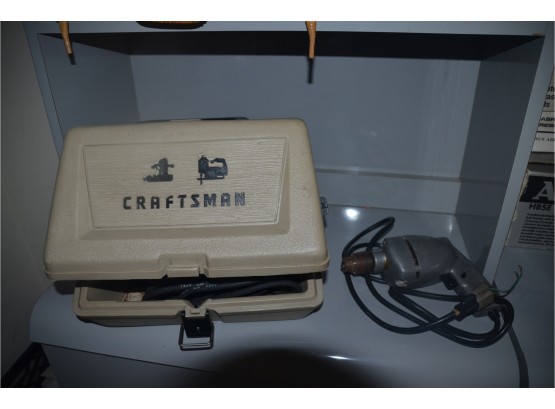 (#181) Craftsman Scroller And Vintage Electric Drill