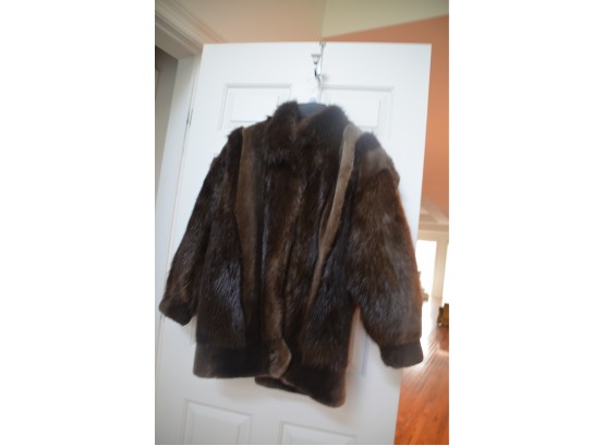 (#214) Fur Jacket Large Size