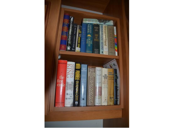 (#171) Assortment Of Books (2 Shelves) Novels