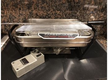 (#235) Farberware Open Hearth Electric Broiler & Rotisserie Model # 450,460