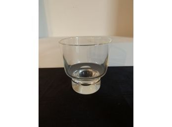 (#121) Steuben Glass Pedestal Bowl /Vase 6.5'H X 6'