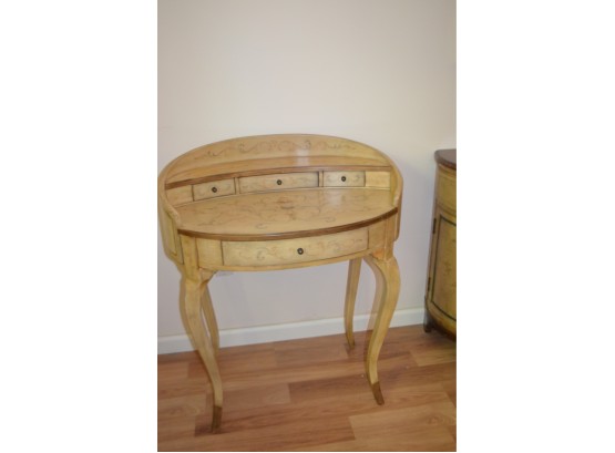 Hand Painted Small Accent Desk