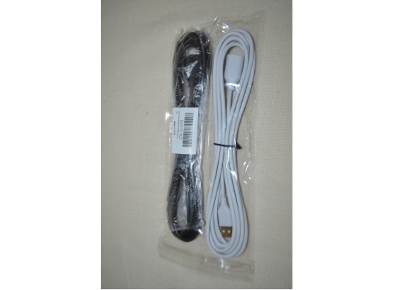 (#40) Black And White Internet Cables