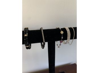 (#6) Glitter Assortment Of Bracelets